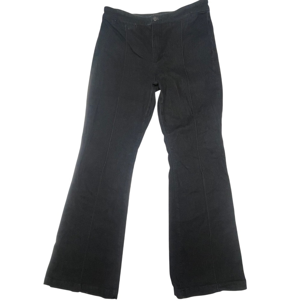 AG Adriano‎ Goldschmied Tailored Aniston Black High Rise Bootcut Denim